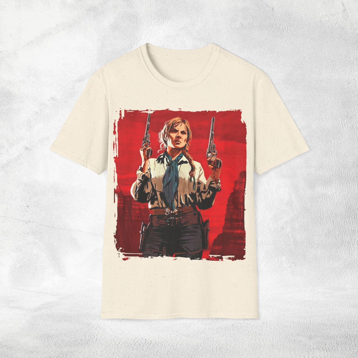 Unisex gaming shirt RDR Sadie Adler