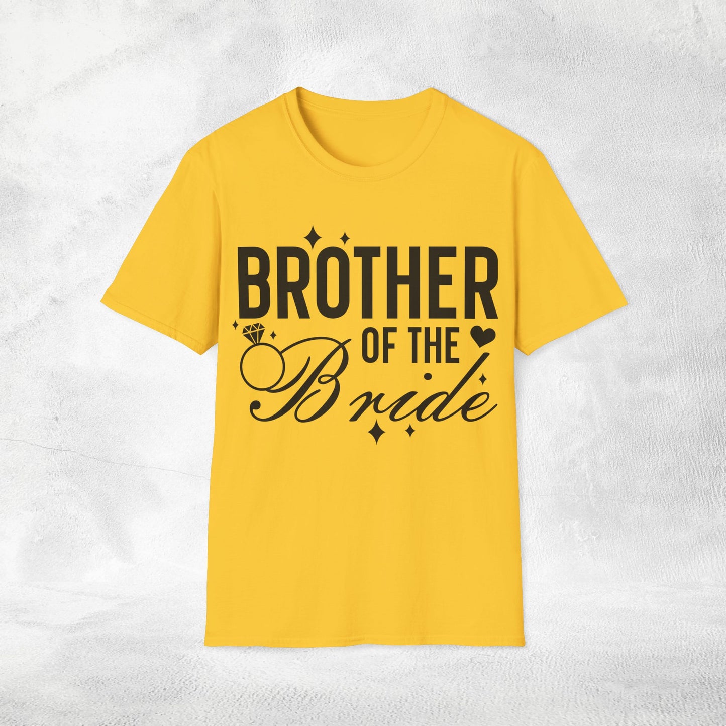 Men's T-Shirt brother of the bride bachelorette party