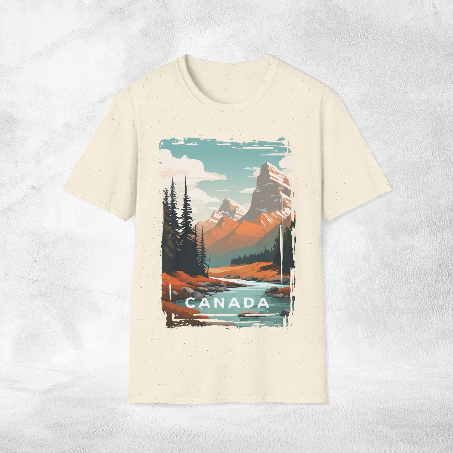 Women T-shirt Canada vacation tee