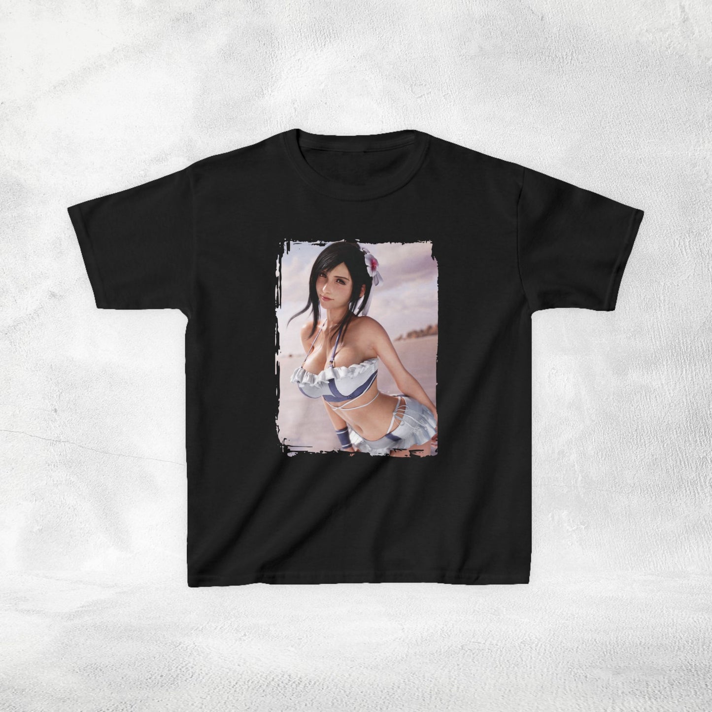 Kids gaming shirt Final Fantasy Tifa Lockhart