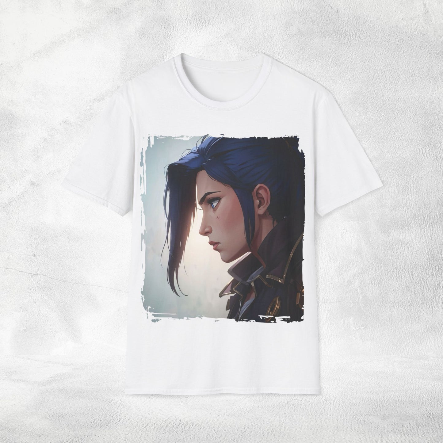 Unisex gaming shirt Caitlyn Arcane League of Legends
