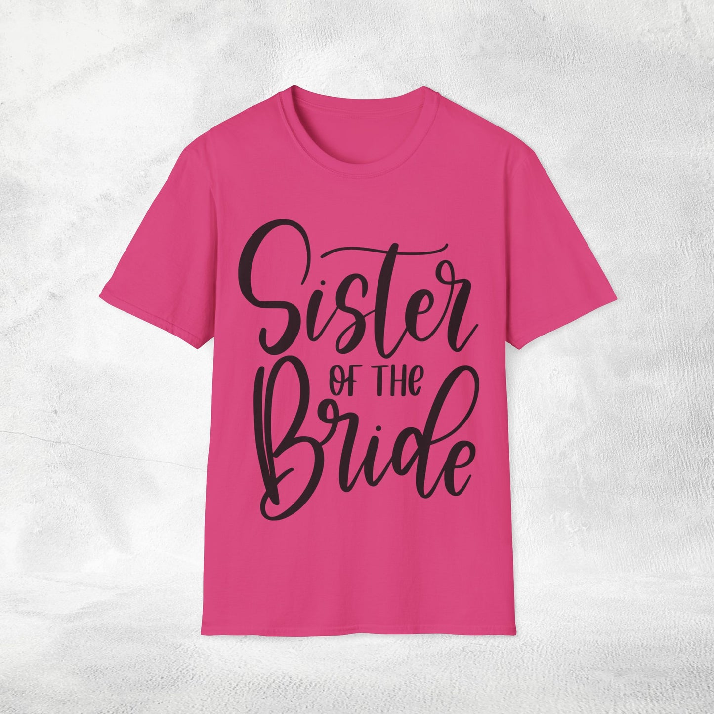 Women's T-Shirt Sister of the Bride bachelorette party