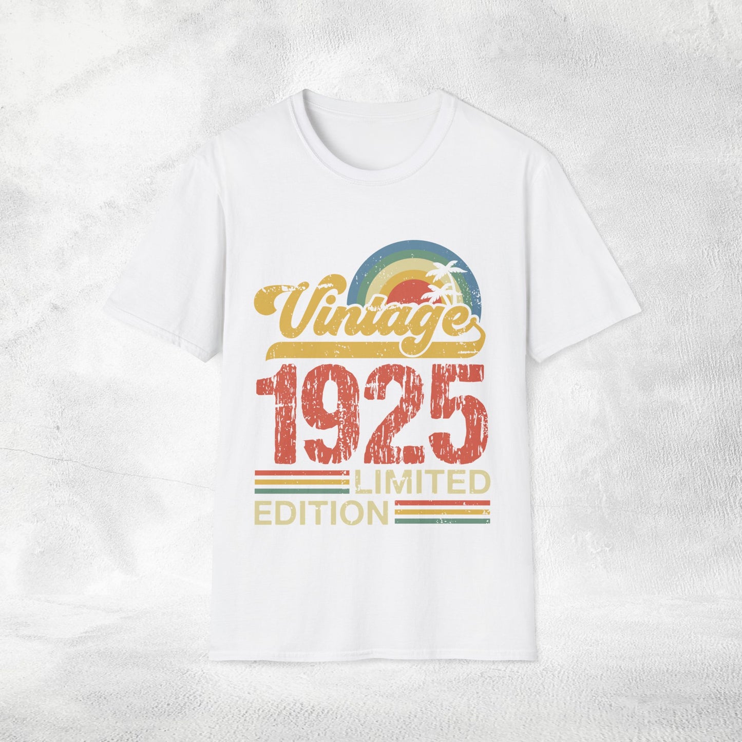 Unisex year of birth shirt 1925