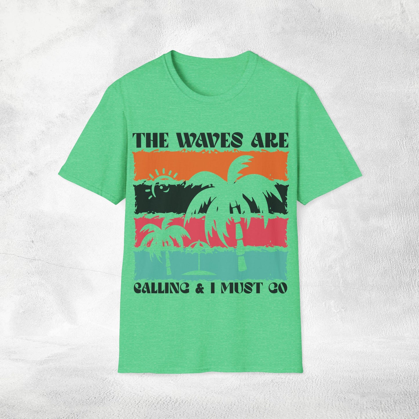 women's shirt the waves are calling