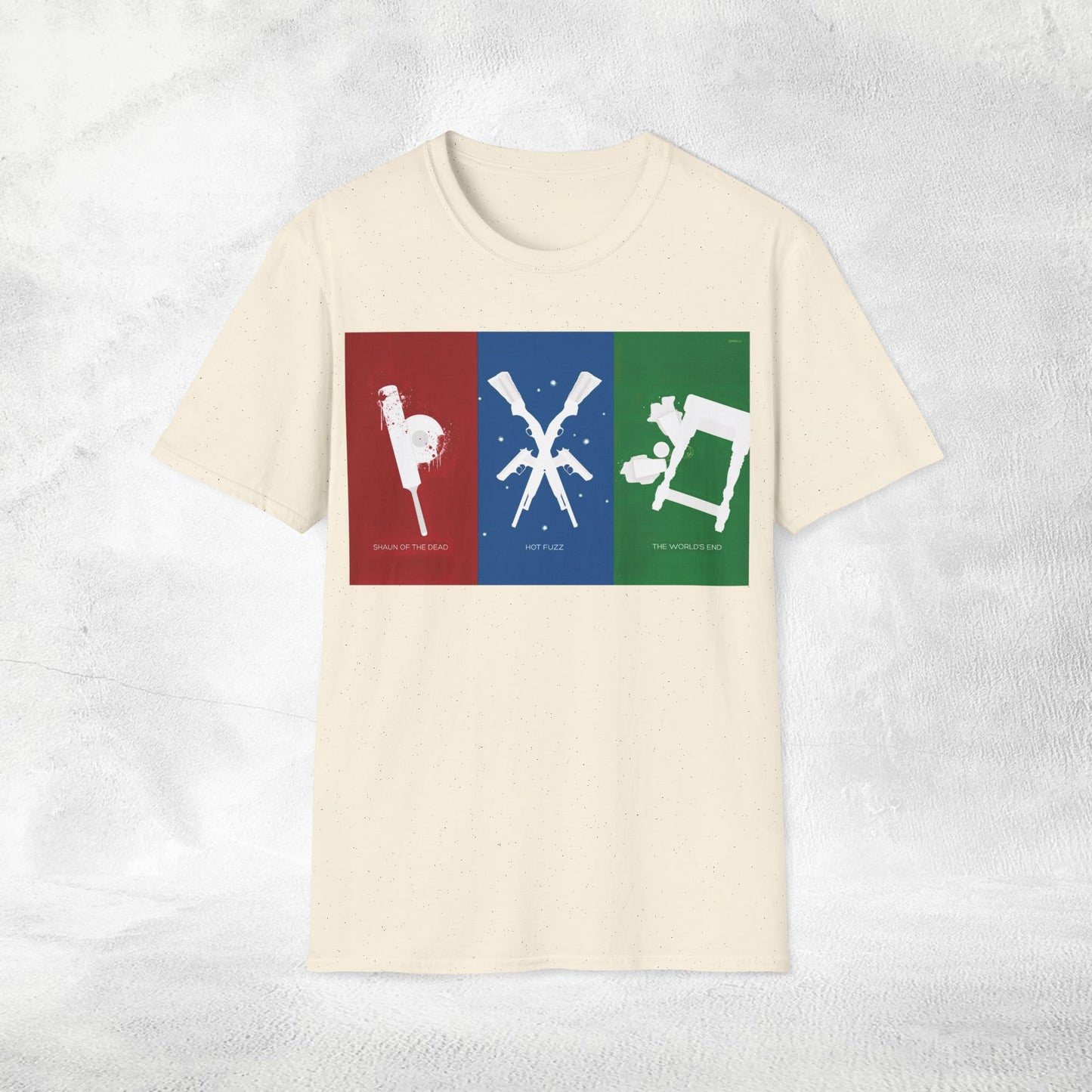 Unisex movie shirt Cornetto trilogy