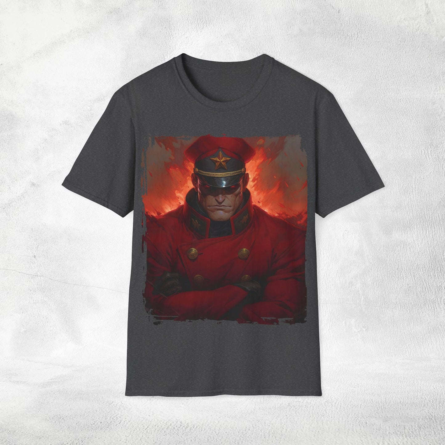 Unisex gaming shirt Street Fighter General M. Bison