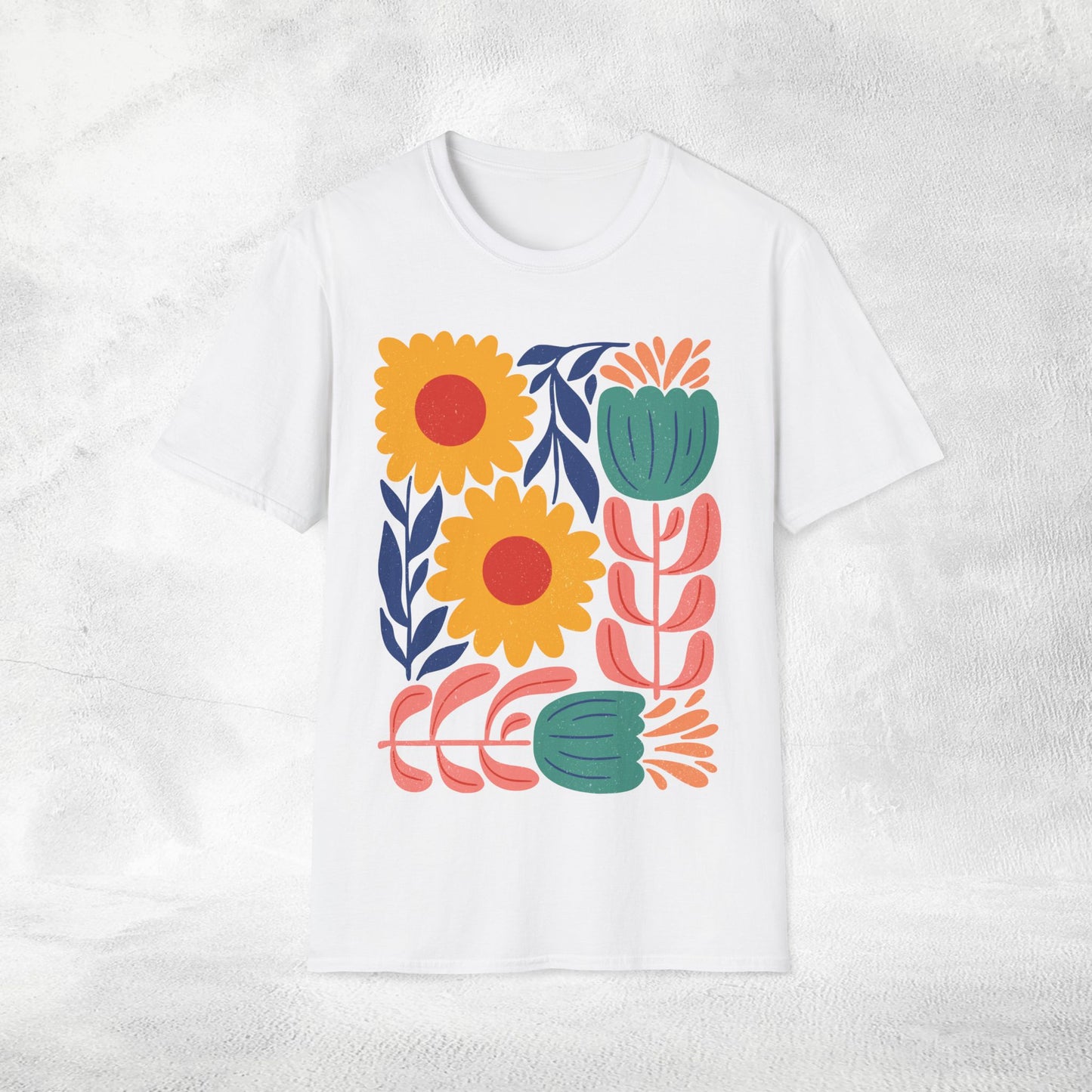 Womens shirt Dänische Blumen