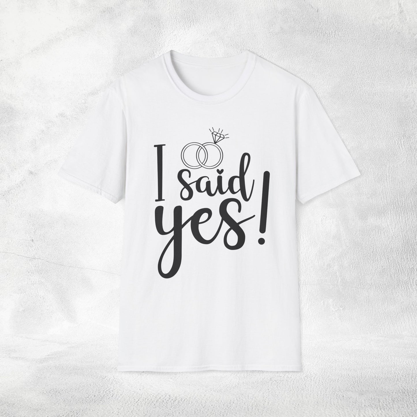 Women's T-Shirt i said yes bachelorette party