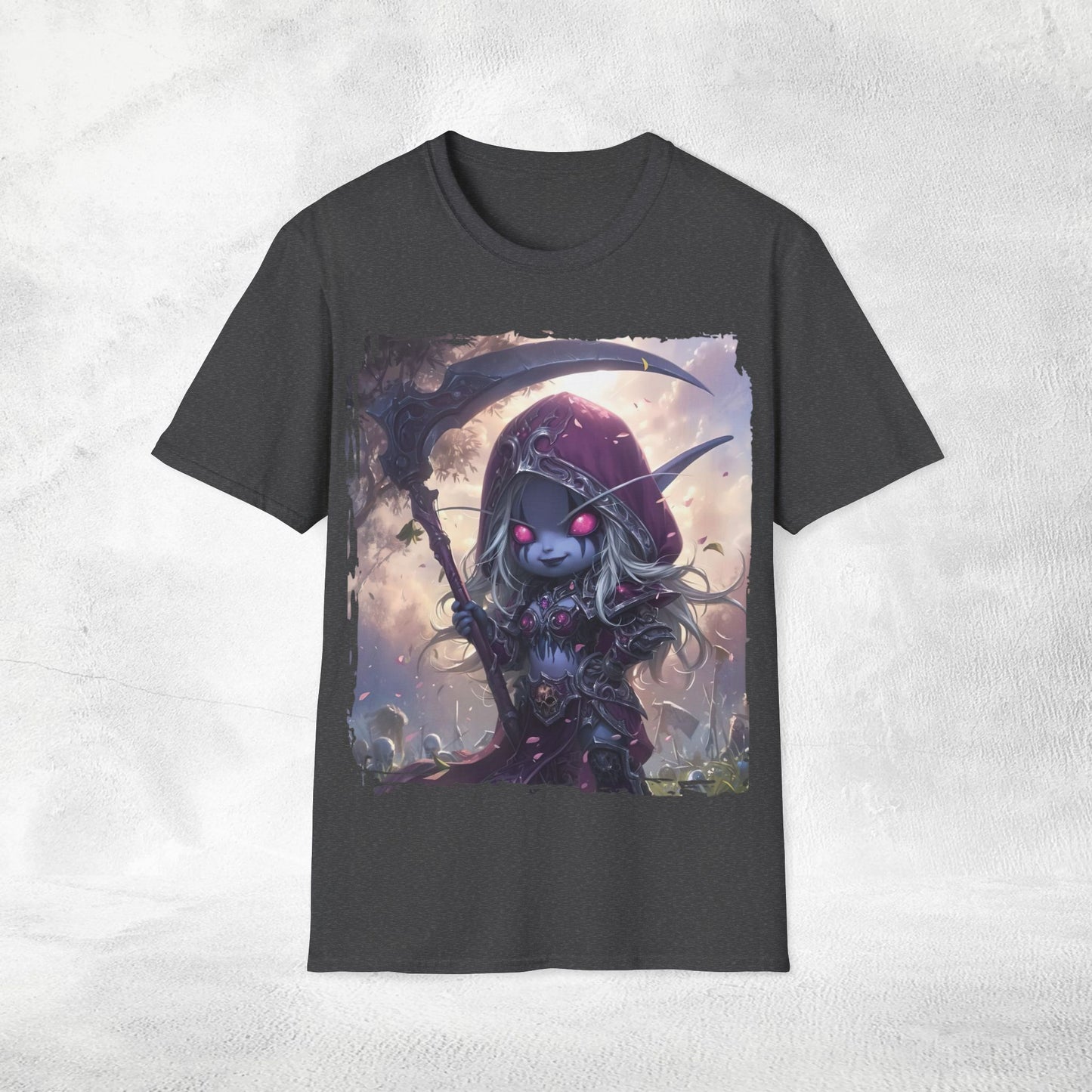 Unisex gaming shirt WoW Dark Elf