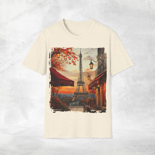Women T-shirt from Paris with love vacation tee