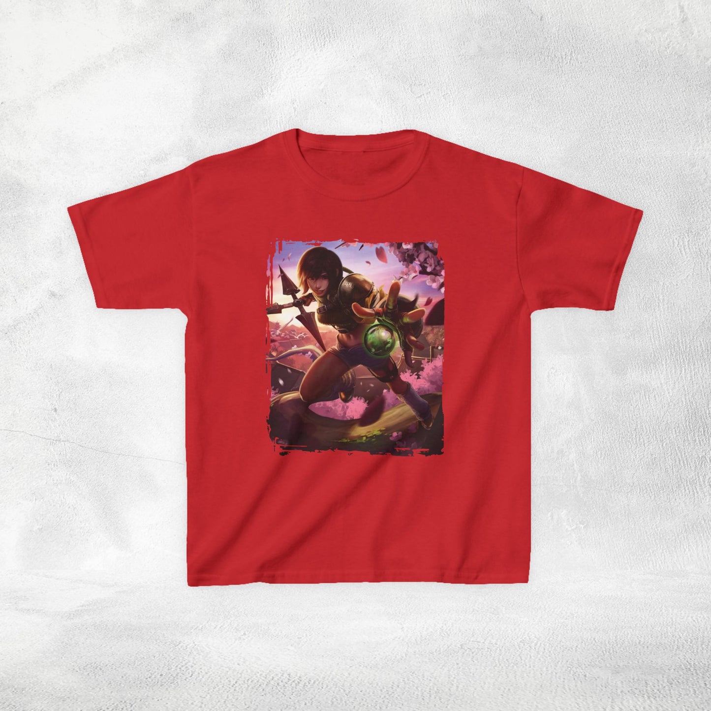 Kids gaming shirt Final Fantasy Yuffie Kisaragi