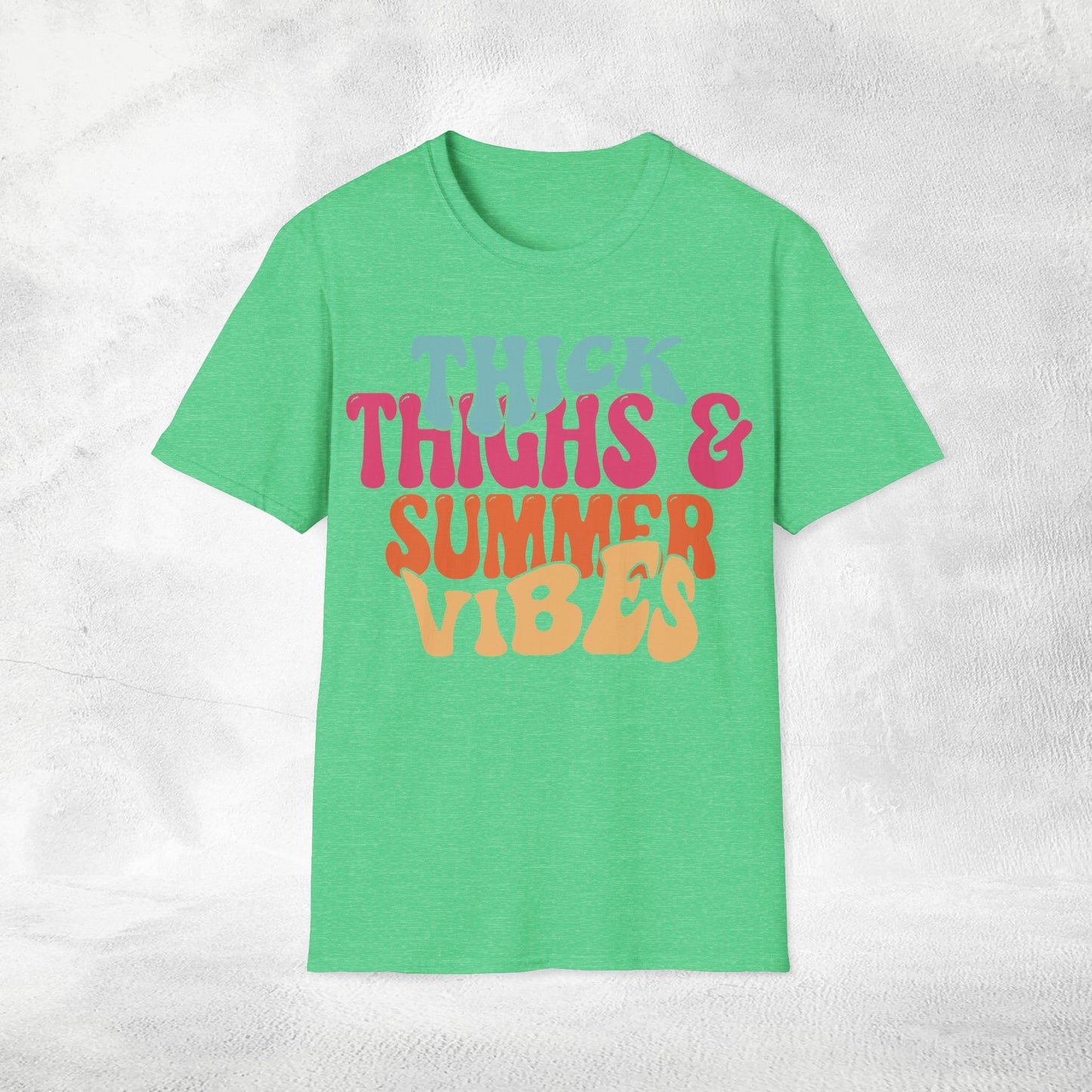 women shirt thick thighs and summer vibes