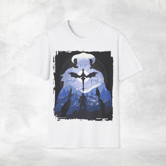 Unisex Gaming shirt Skyrim