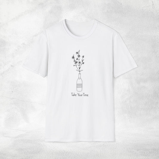 Women's Slogan T-shirt take your time