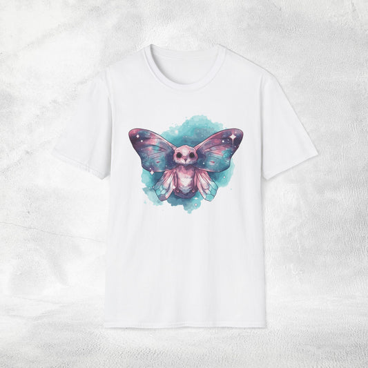Unisex Gothic Shirt Pastel Moth
