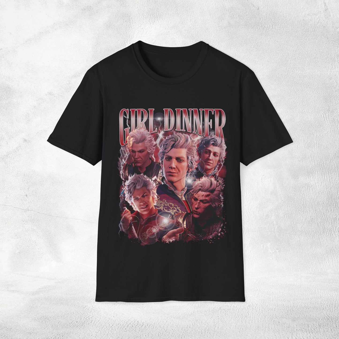 Unisex gaming shirt Baldur's Gate 3 Astarion