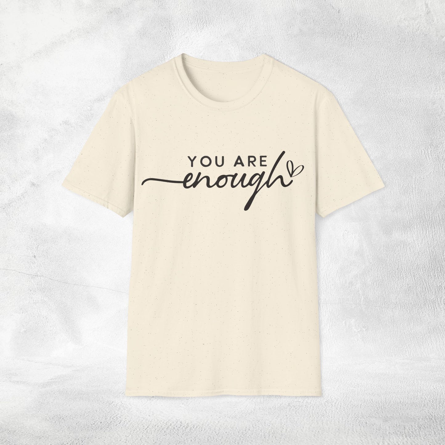 Women's Slogan T-shirt you are enough