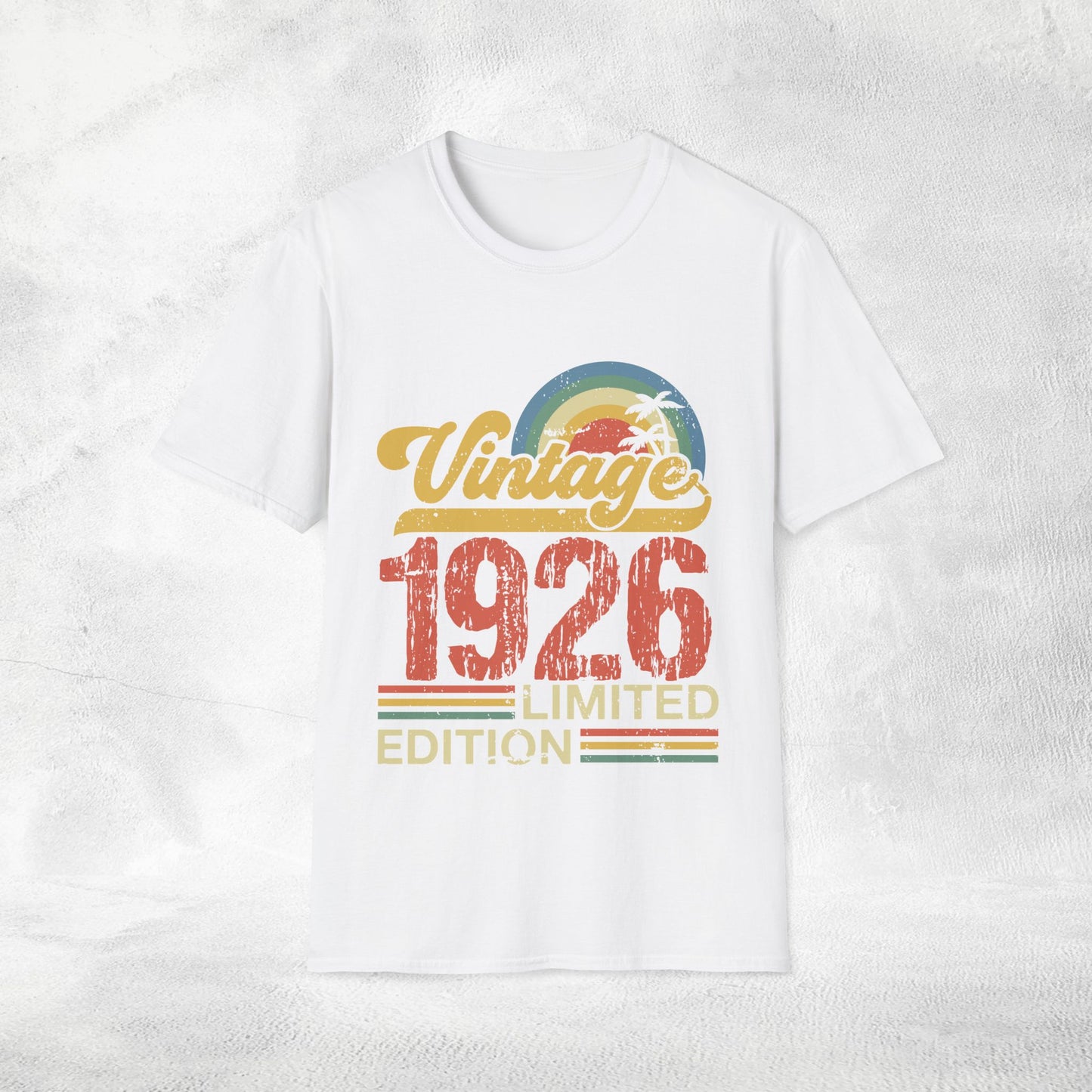 Unisex year of birth shirt 1926