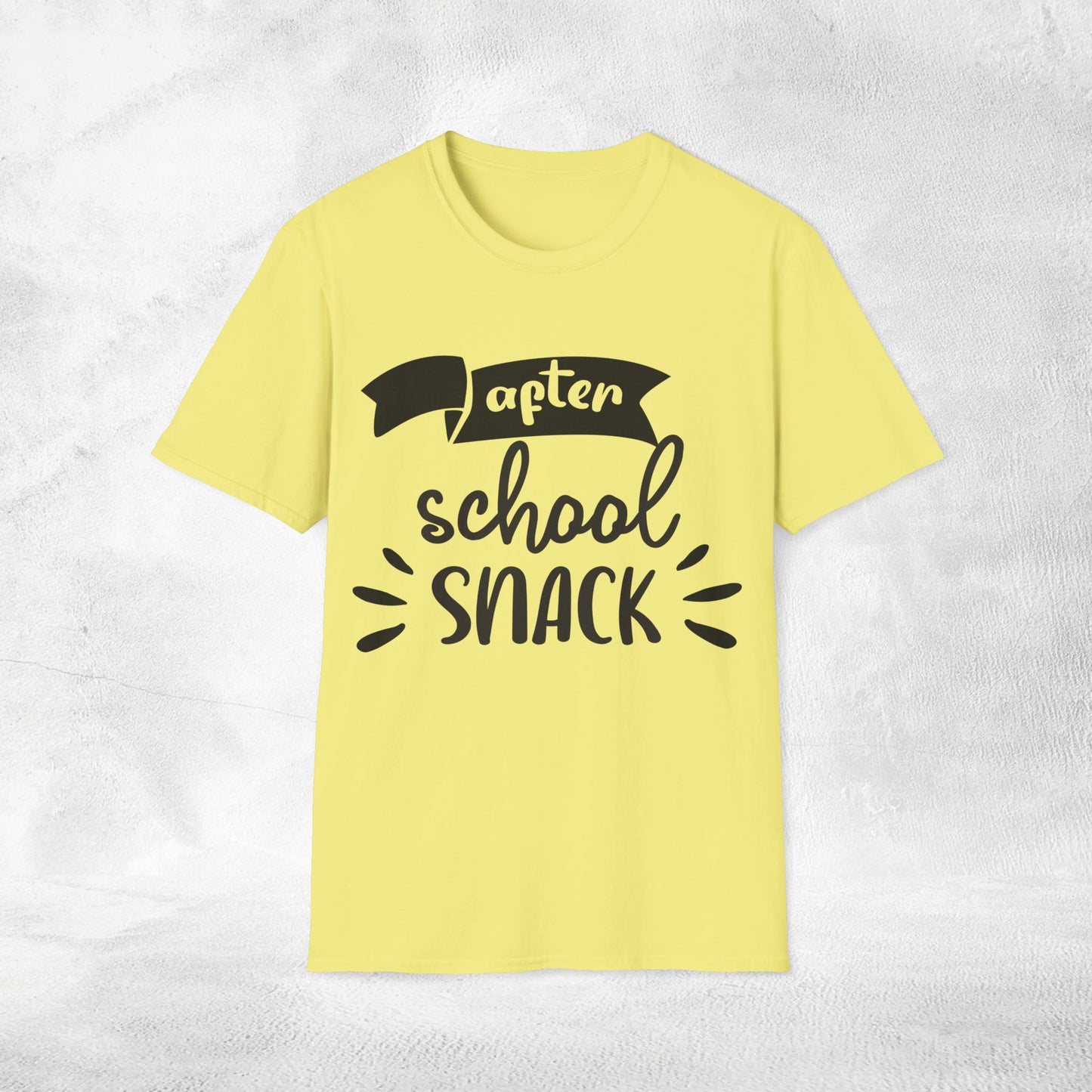teacher shirt after school snack