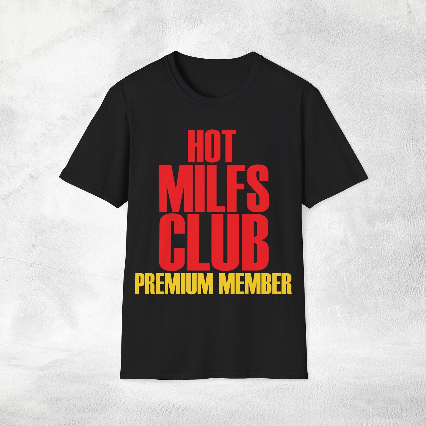Womens Wifey T-shirt HOT MILFS CLUB Premium Member