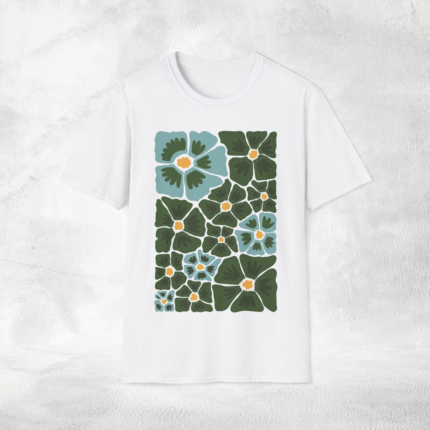 Womens shirt Dänische Blumen