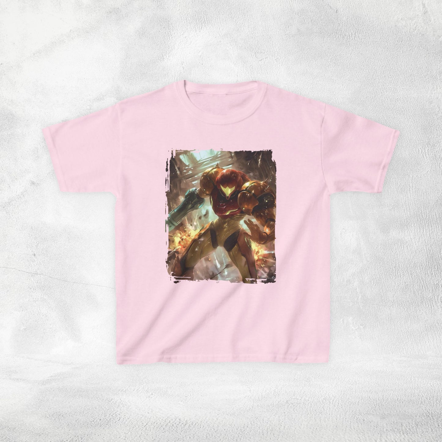 Kids gaming shirt Samus Aran