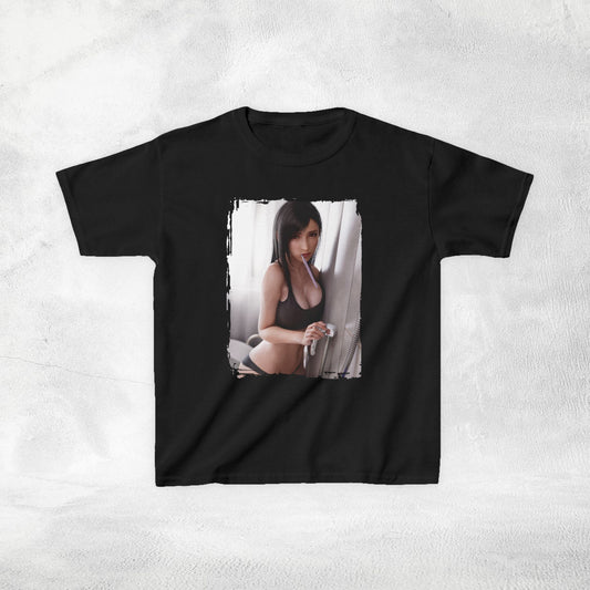 Kids gaming shirt Final Fantasy Tifa Lockhart
