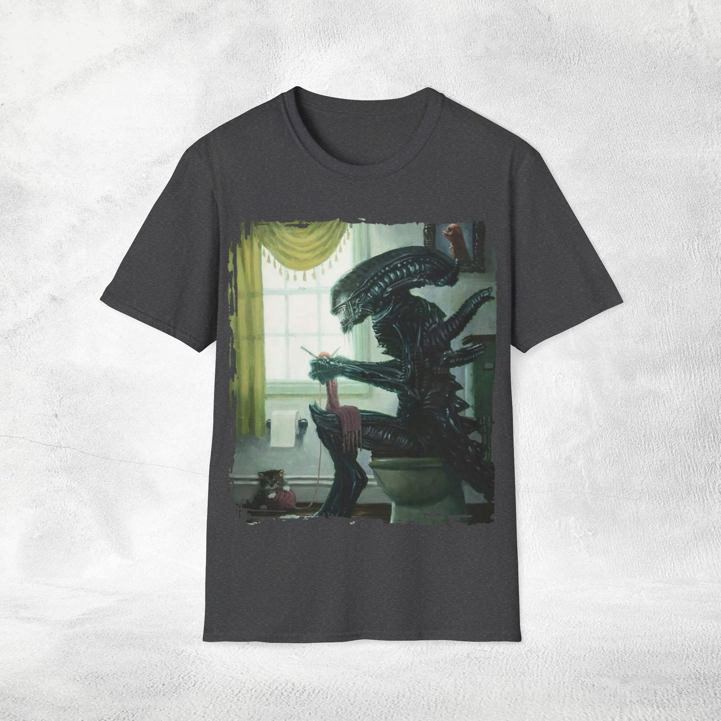 Unisex movie shirt Alien parody