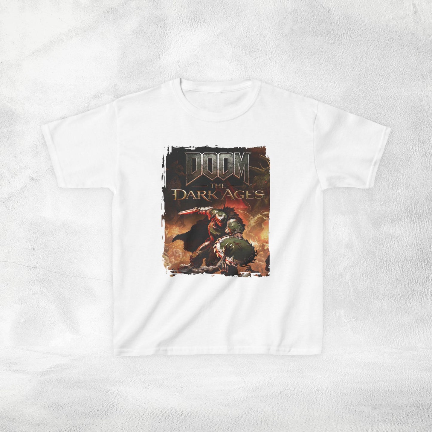 Kids  gaming shirt Doom the Dark Ages