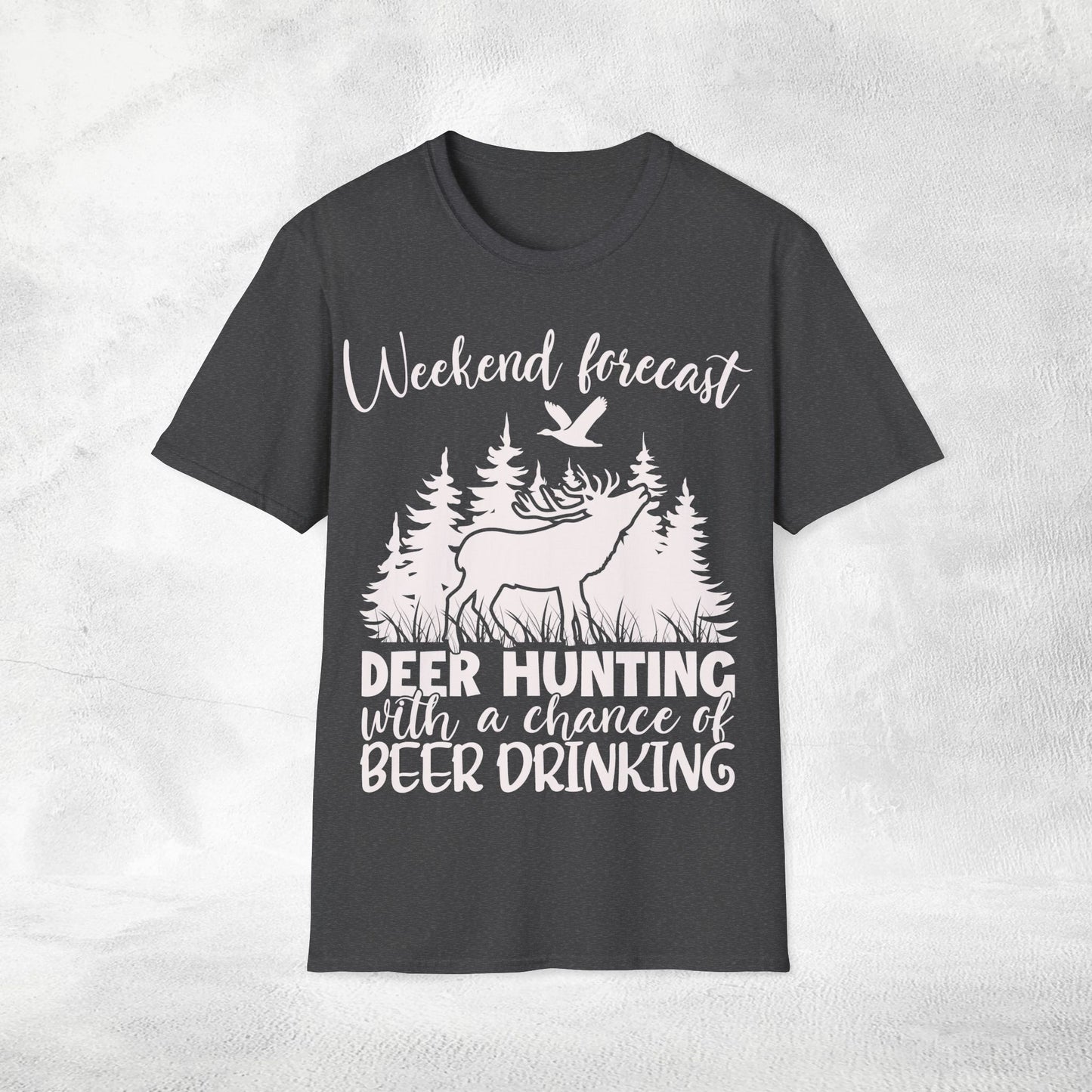 Unisex hunting shirt beer drinking
