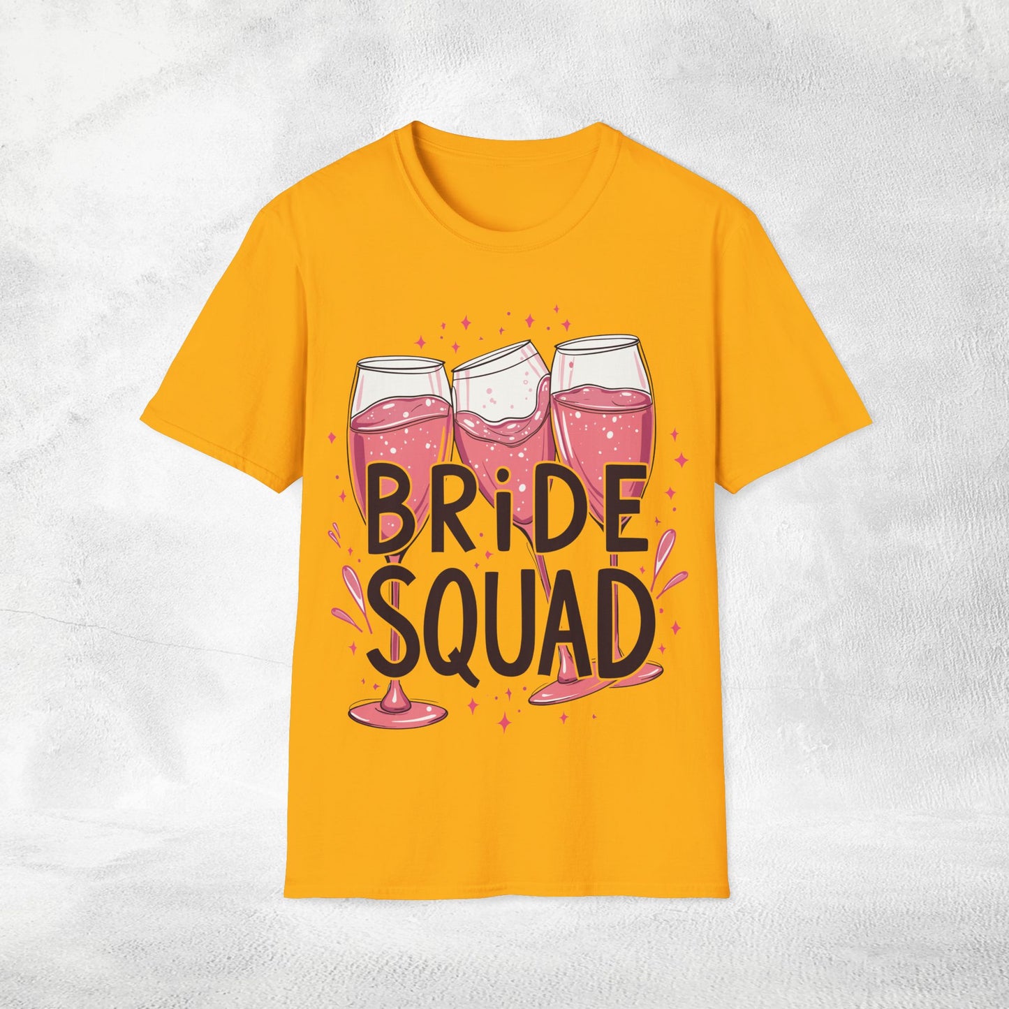 Women's T-Shirt Bride Squad bachelorette party