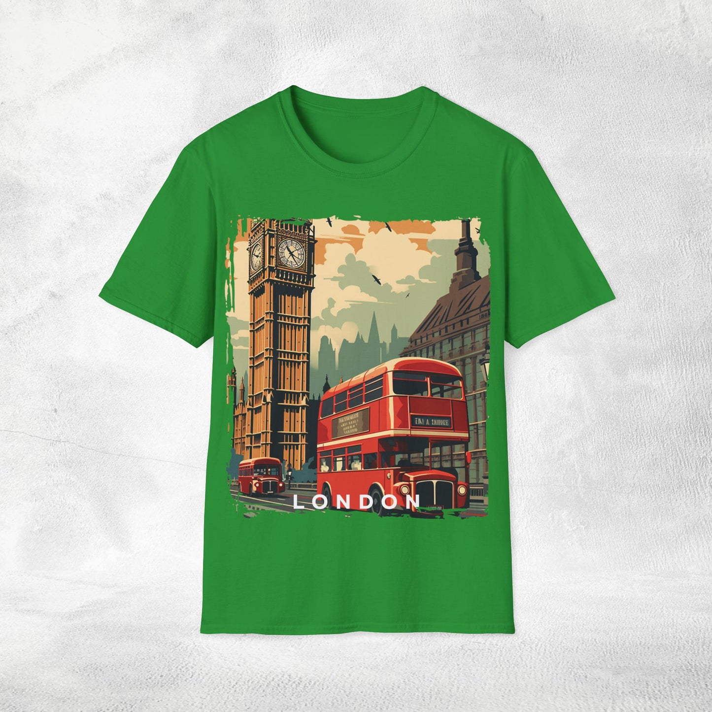 Women T-shirt London vacation tee