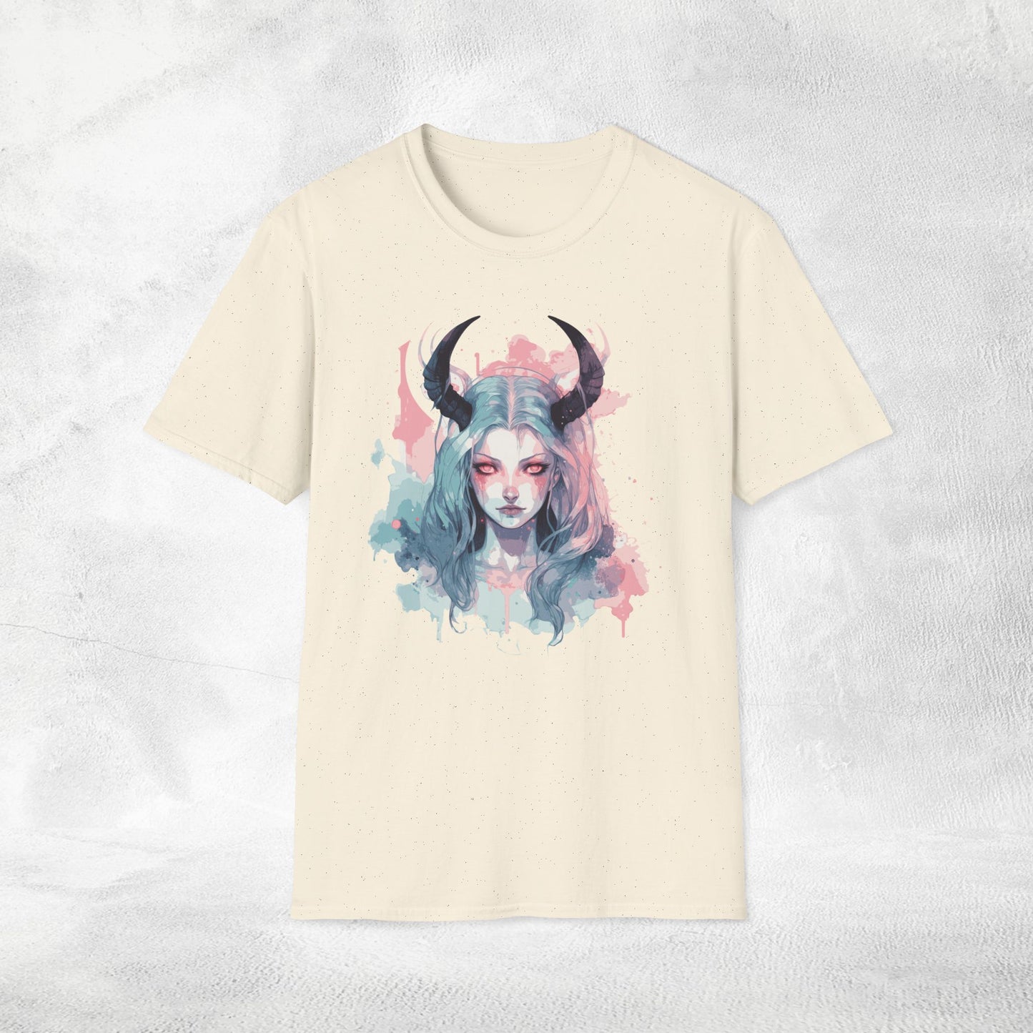 Unisex Gothic Shirt Pastel Baphomet Girl