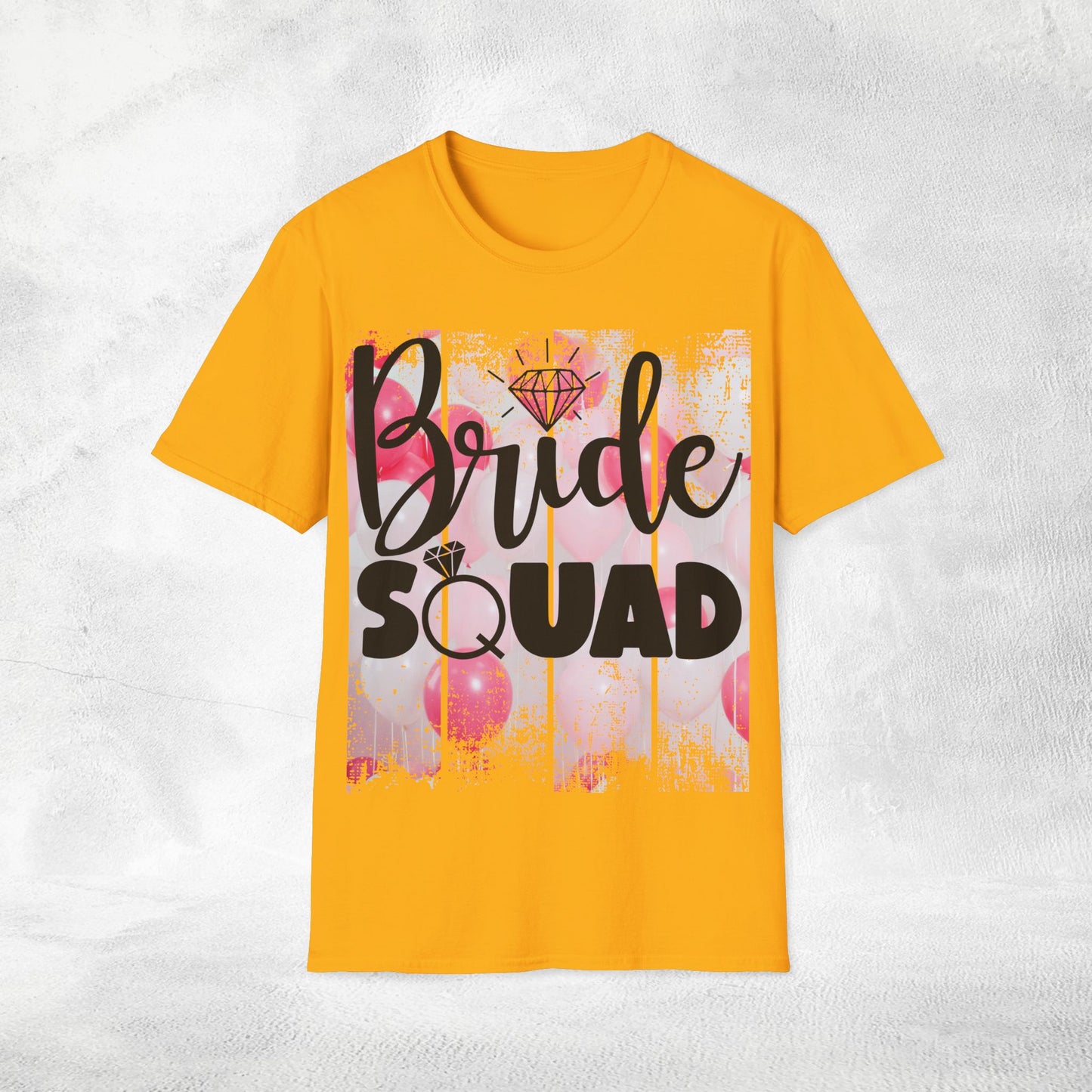 Women's T-Shirt bride squad bachelorette party