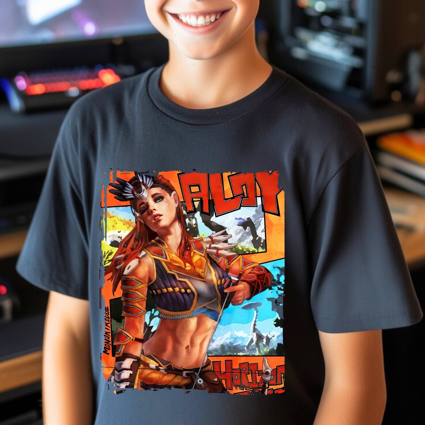 Kids gaming shirt Aloy