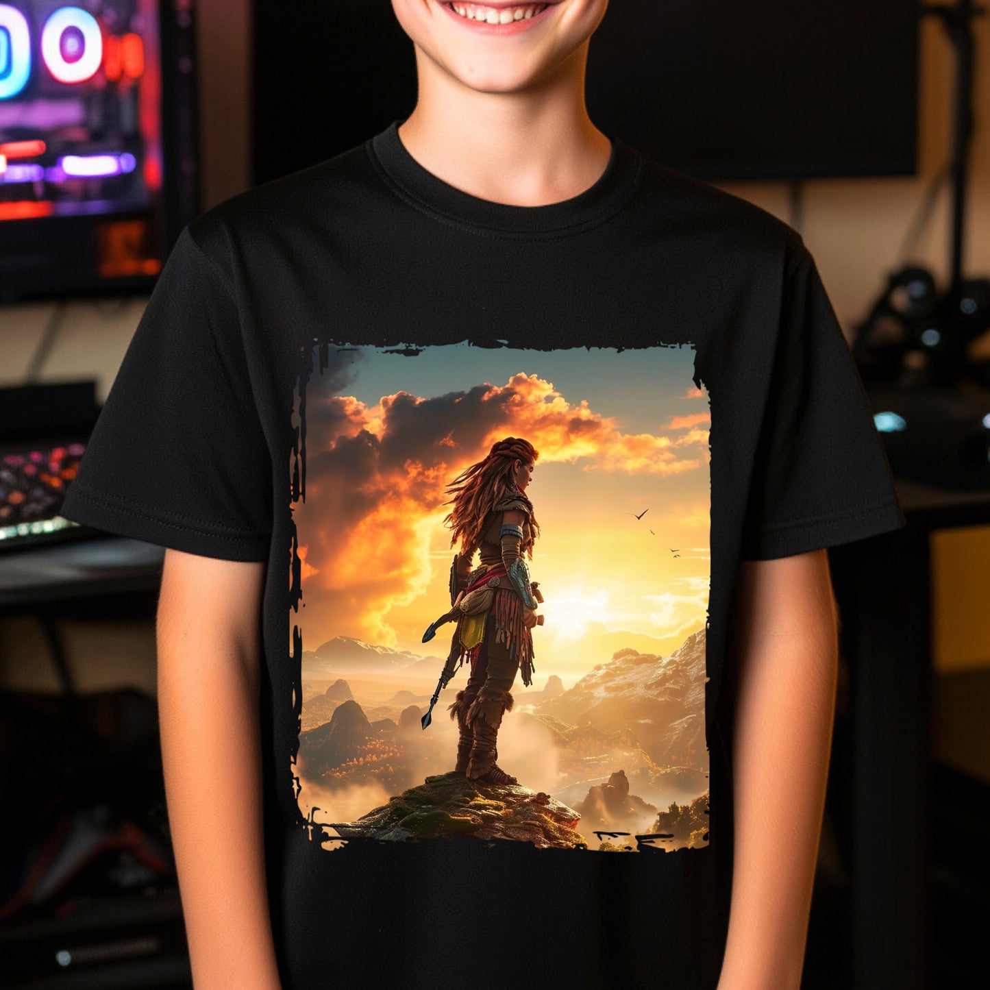 Kids gaming shirt Aloy