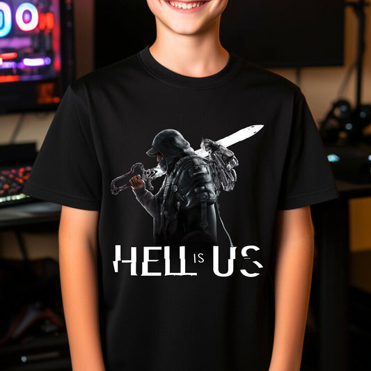Kids gaming shirt Hell is Us