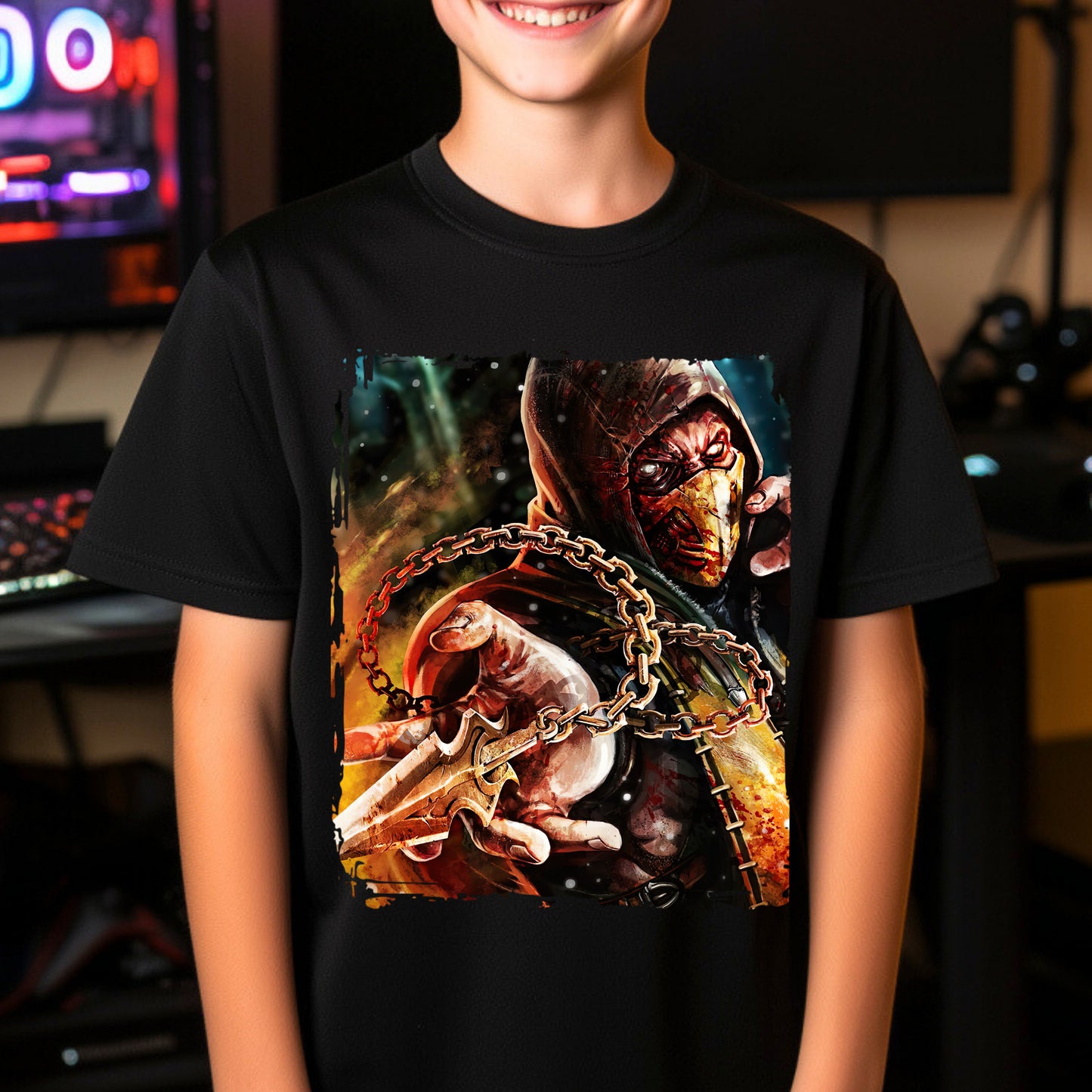 Kids gaming shirt Mortal Kombat