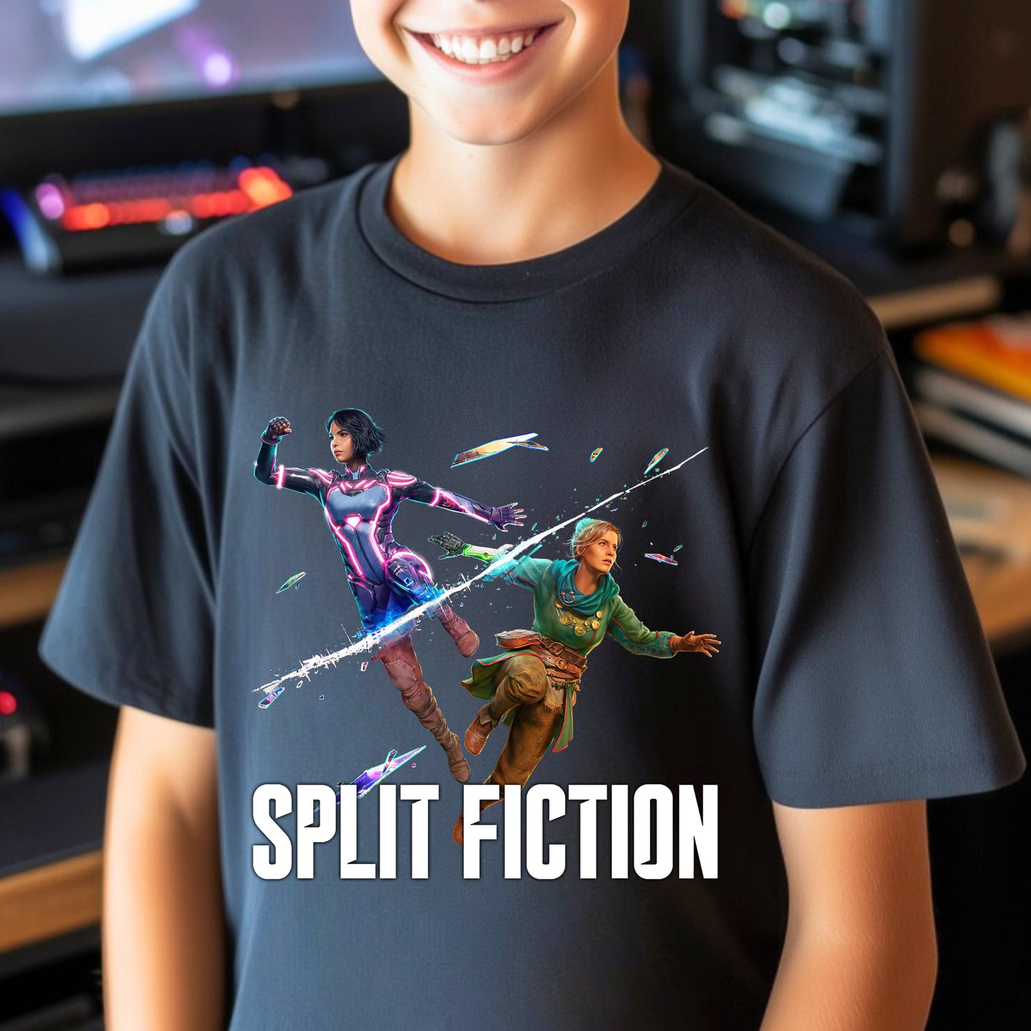 Kids gaming shirt Split Fiction