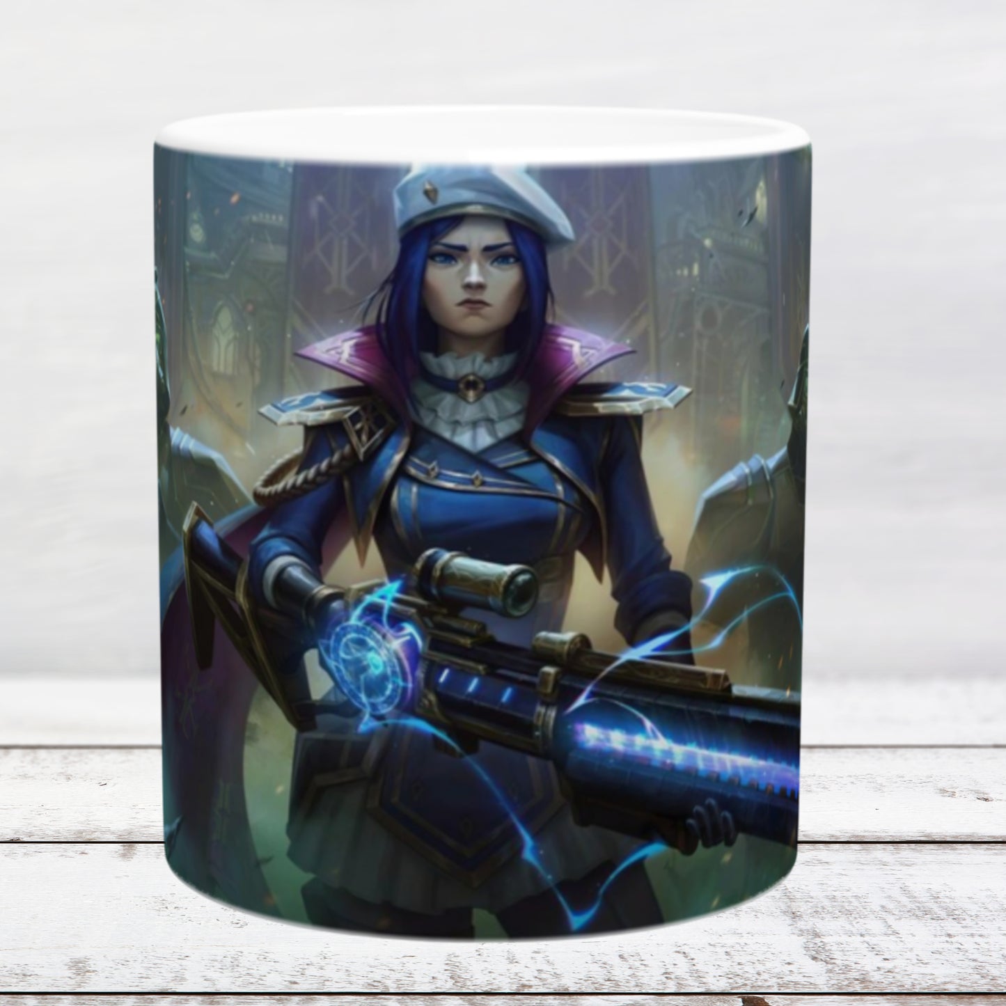 Ceramic Mug 11oz / 325ml LOL Caitlyn