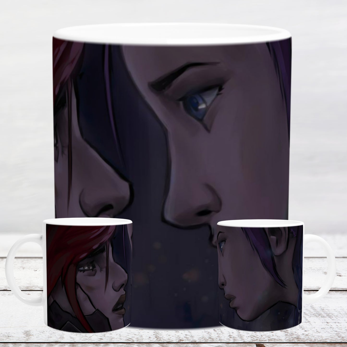 Keramiktasse 11oz / 325 ml LOL Caitlyn and Vi