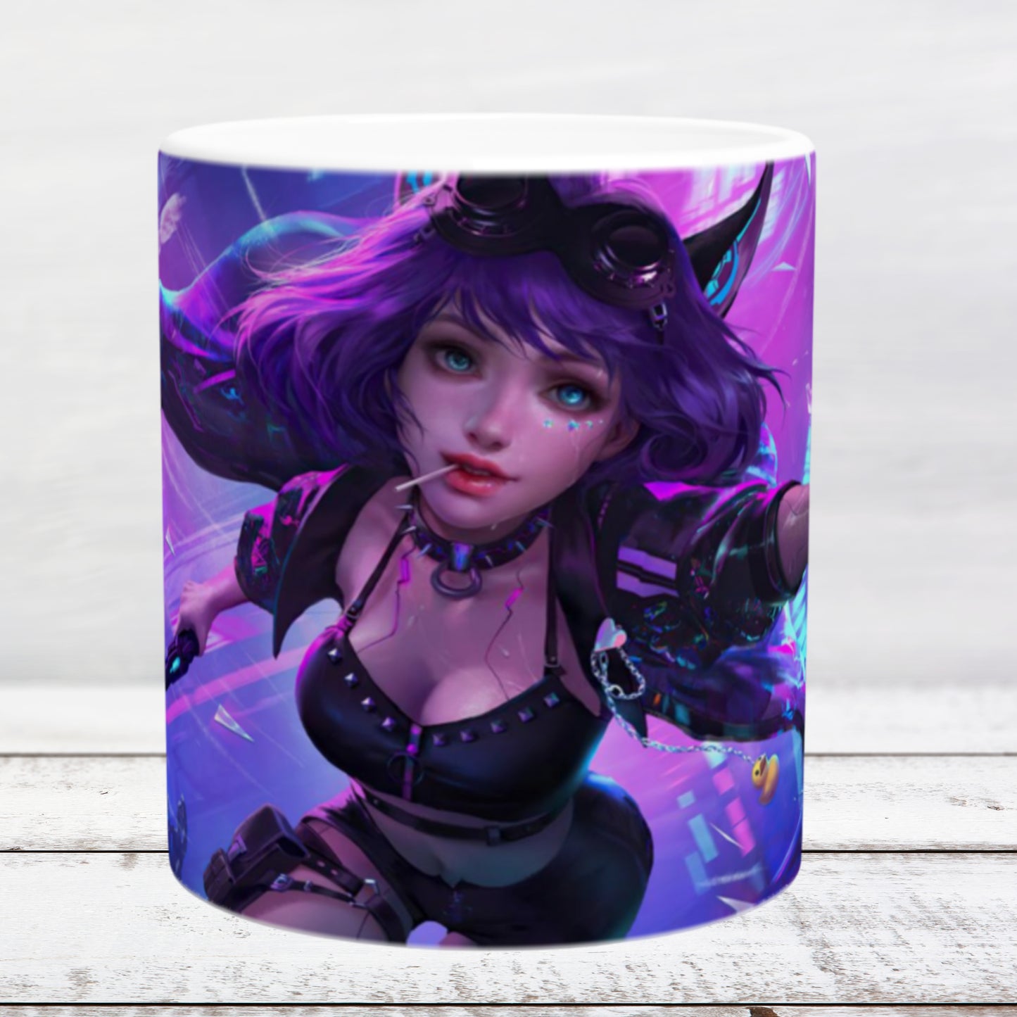 Ceramic mug 11oz / 325 ml Catgirl