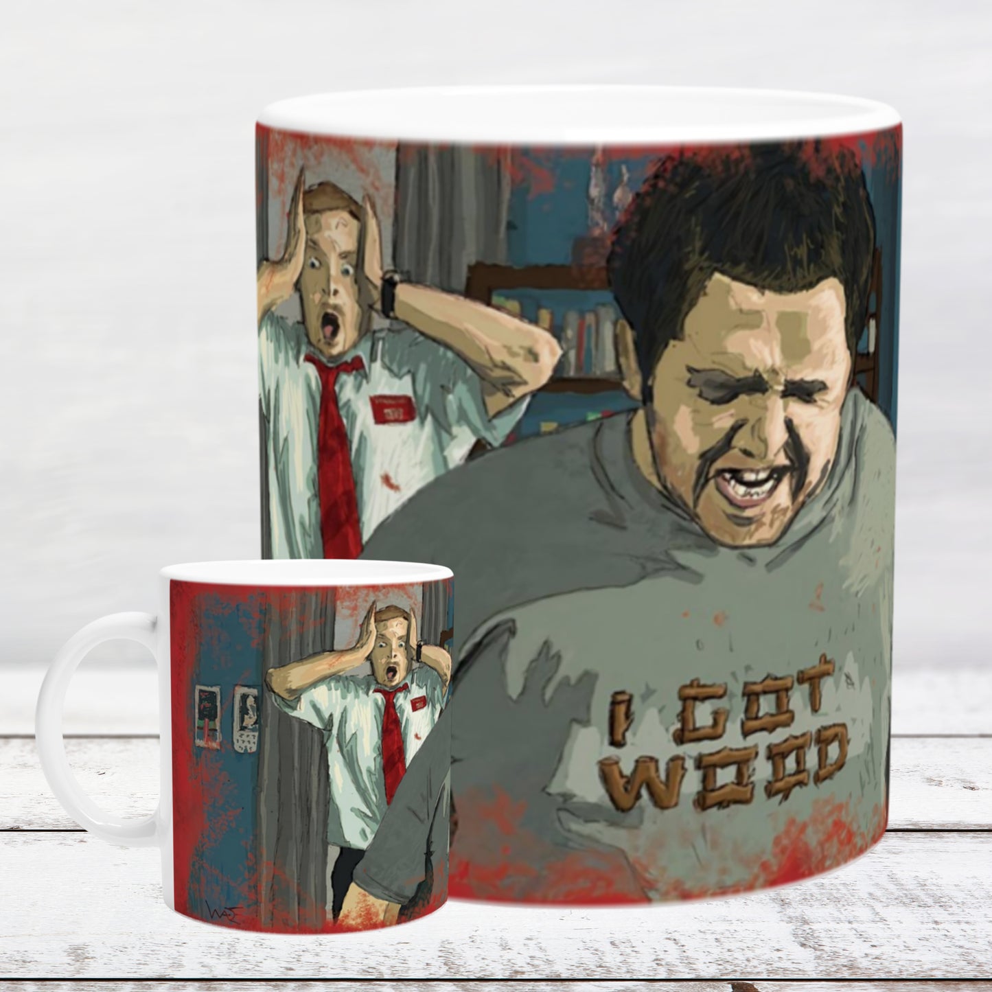 Ceramic mug 11oz / 325 ml Cornetto Trilogy