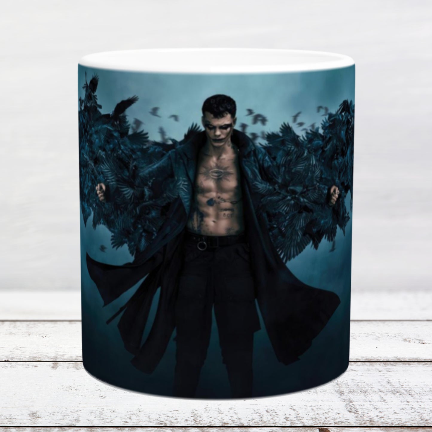 Ceramic mug 11oz / 325 ml the Crow