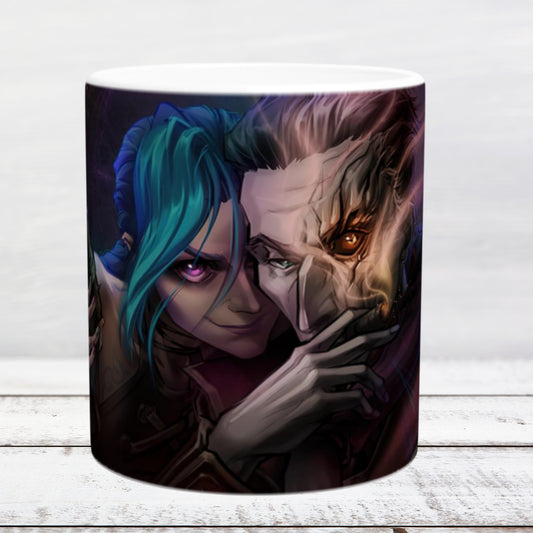 Ceramic mug 11oz / 325 ml LOL Jinx and Silco