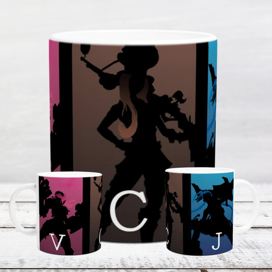Ceramic mug 11oz / 325 ml LOL Caitlyn , Jinx and Vi