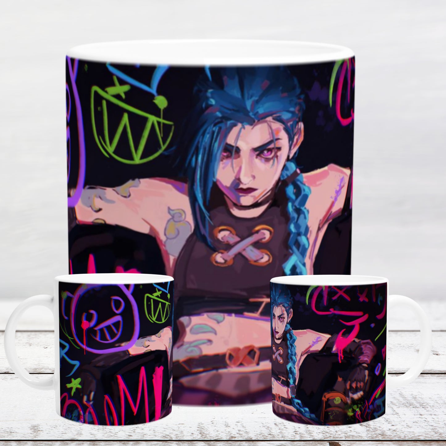 Ceramic mug 11oz / 325 ml LOL Jinx