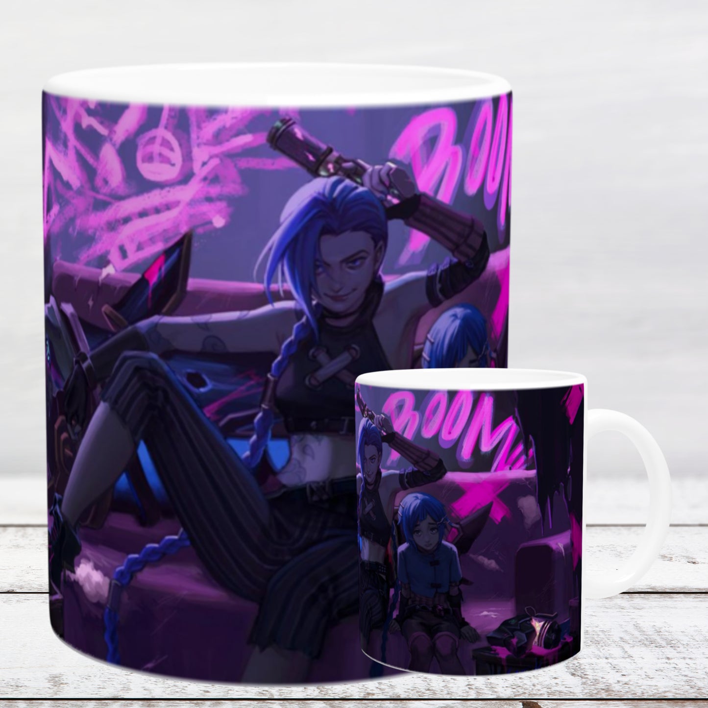 Ceramic mug 11oz / 325 ml LOL Jinx