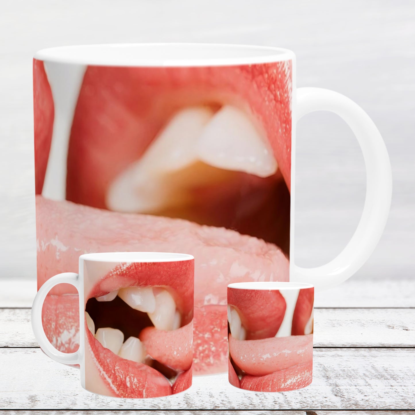 Ceramic mug 11oz / 325 ml lesbian kisses