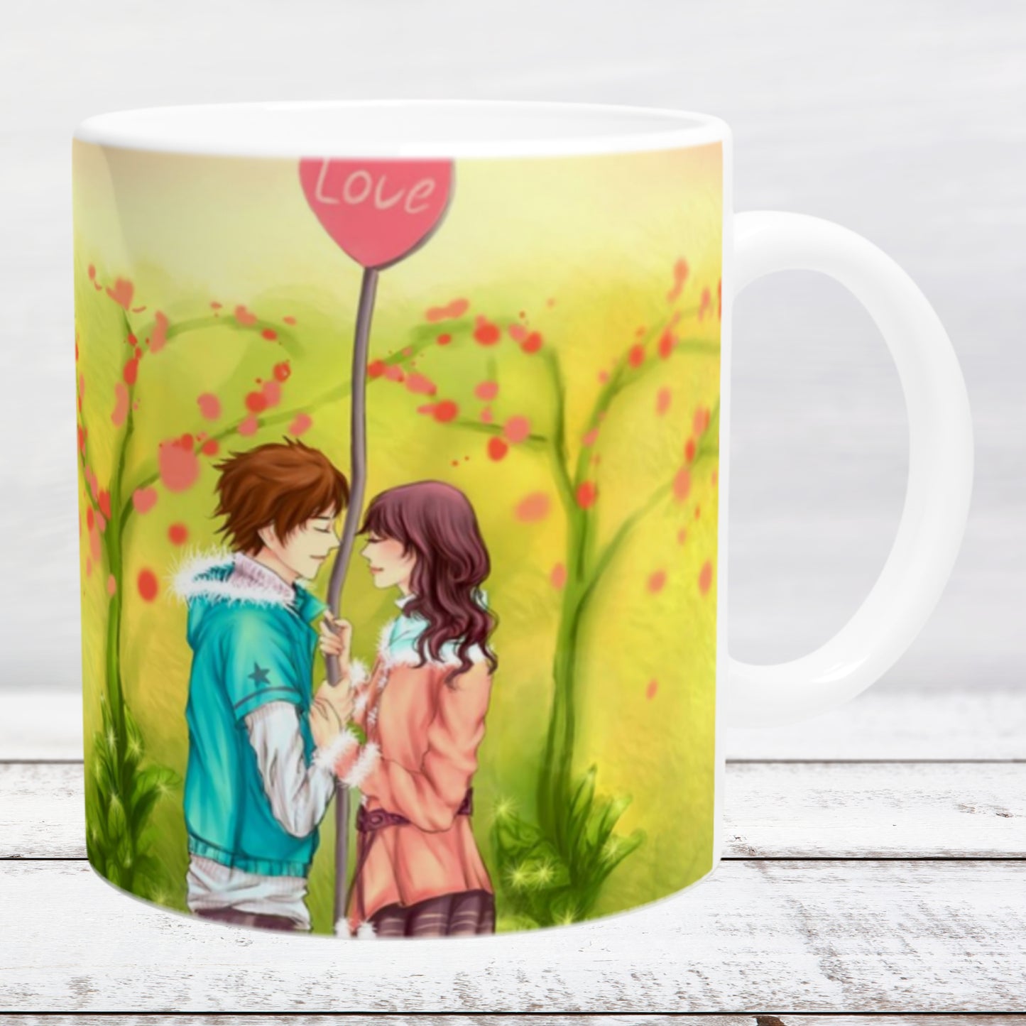 Ceramic mug 11oz / 325 ml First Love